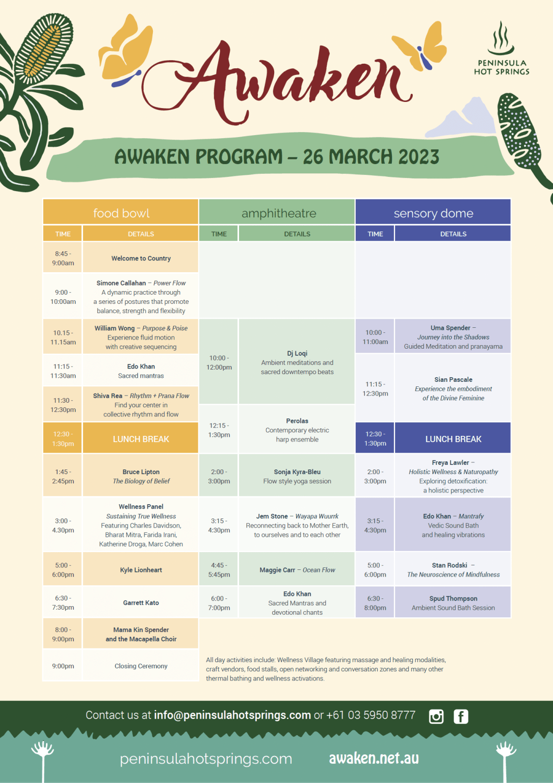 Program - AWAKEN WELLNESS GATHERING